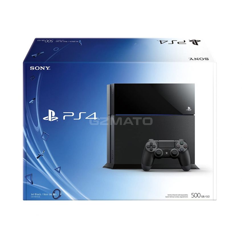 Second-Hand: PlayStation 4 500GB Game Console, Built-in Games with Unlocked Version, Could be Upgrade a Hard Drive - Black [Old Model]