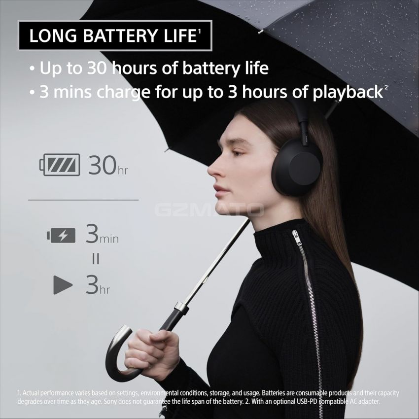 Sony WH-1000XM6 The Best Wireless Noise Canceling Headphones - Black