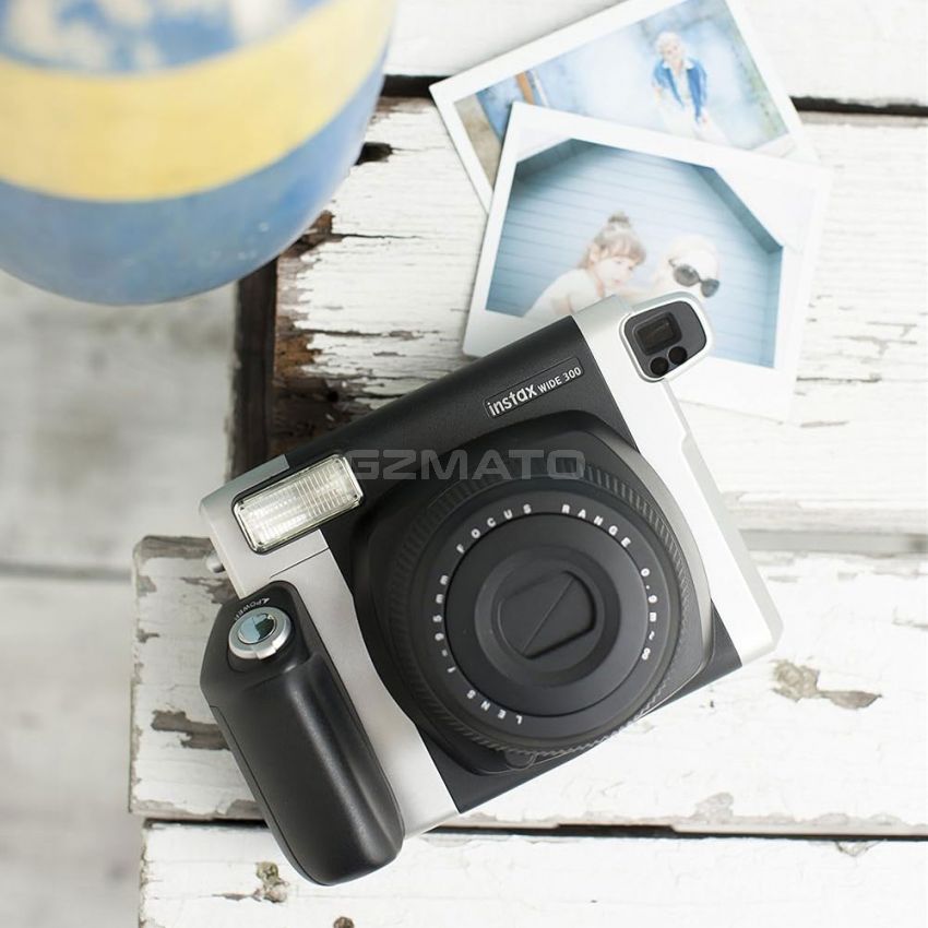 Fujifilm Instax Wide 300 Instant Film Camera (Black)