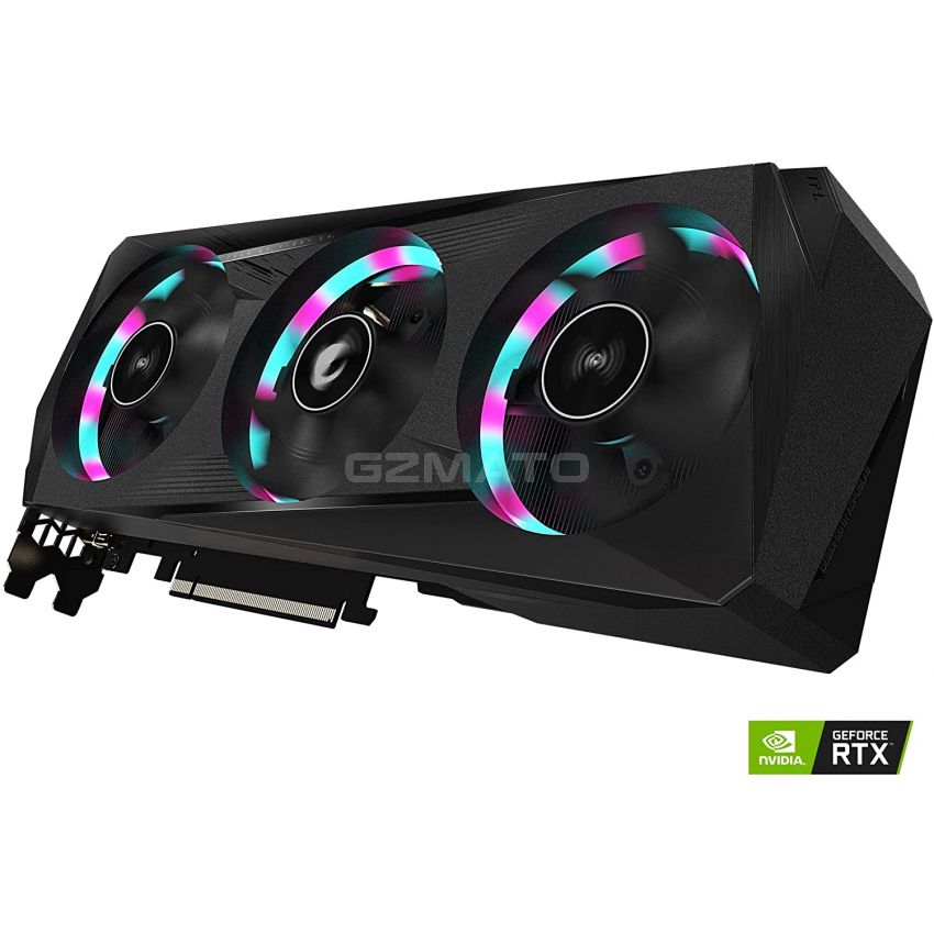 GIGABYTE AORUS GeForce RTX 3060 Elite 12G Graphics Card, 3X WINDFORCE Fans, 12GB 192-bit GDDR6, GV-N3060AORUS E-12GD Video Card