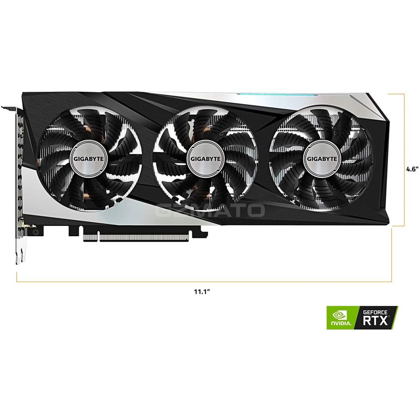 GIGABYTE GeForce RTX 3060 Gaming OC 12G Graphics Card, 3X WINDFORCE Fans, 12GB 192-bit GDDR6, GV-N3060GAMING OC-12GD Video Card