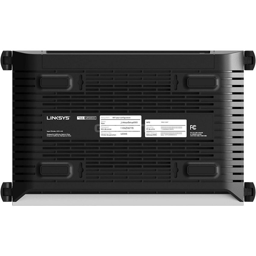 Linksys AX6000 Smart Mesh Wi-Fi 6 Router for Home Mesh Networking, MU-MIMO Dual-Band AX Wireless Gigabit Mesh Router, Fast Speeds up to 6.0 Gbps, coverage up to 3,000 sq ft, up to 40 devices (MR9600)