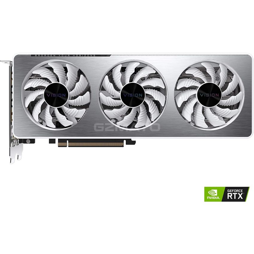 GIGABYTE GeForce RTX 3060 Vision OC 12G Graphics Card, 3X WINDFORCE Fans, 12GB 192-bit GDDR6, GV-N3060VISION OC-12GD Video Card