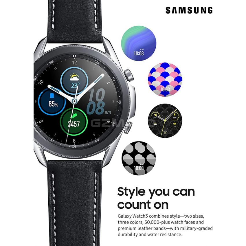 SAMSUNG Galaxy Watch 3 (41mm, GPS, Bluetooth) Smart Watch with Advanced Health Monitoring, Fitness Tracking, and Long Lasting Battery - Mystic Bronze (HK Version)