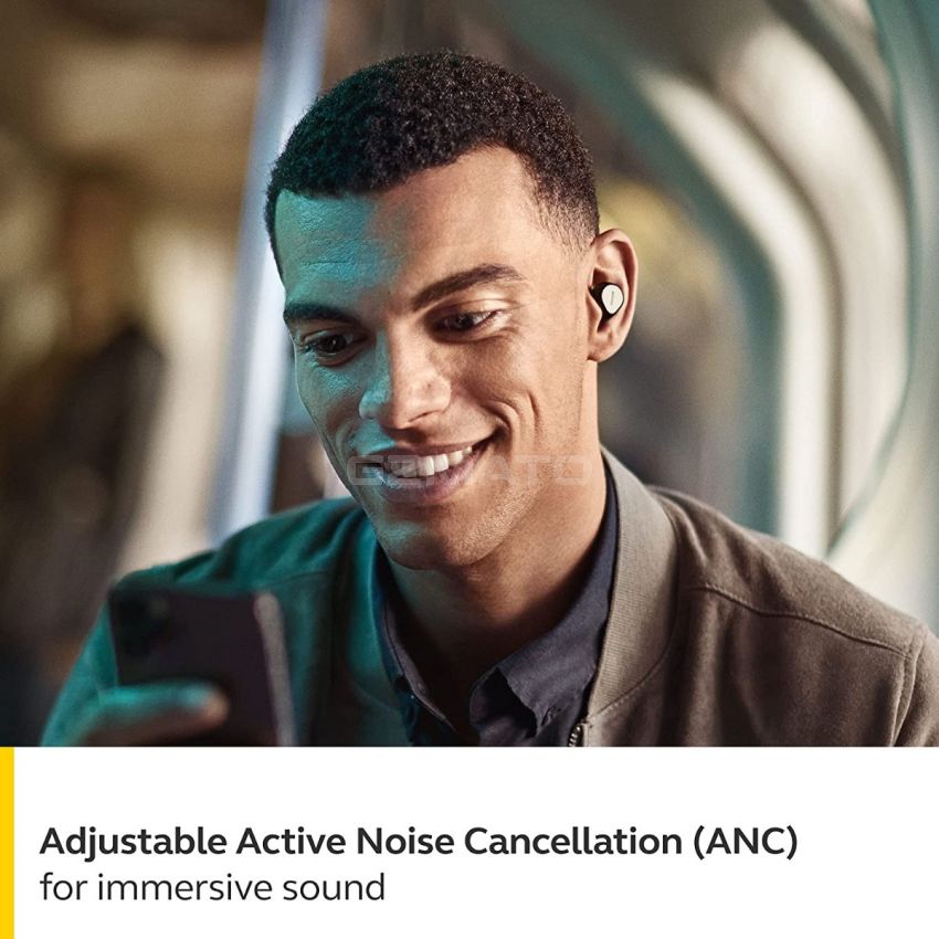 Jabra Elite 7 Pro in Ear Bluetooth Earbuds - Adjustable Active Noise Cancellation True Wireless Buds in a Compact Design with Jabra MultiSensor Voice Technology for Clear Calls - Titanium Black