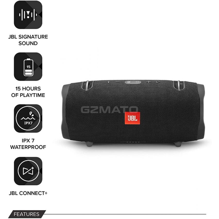 JBL Xtreme 2, Bluetooth Speaker, Black