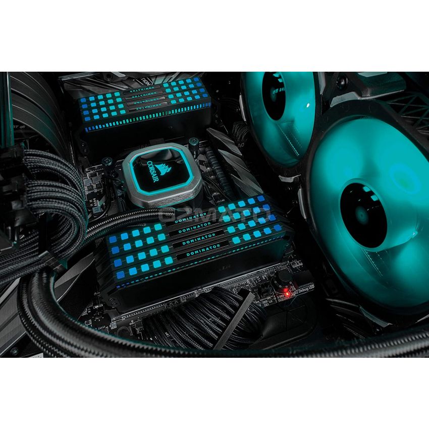 Corsair Dominator Platinum RGB 32GB (4x8GB) DDR4 3200 (PC4-25600) C16 1.35V Desktop Memory