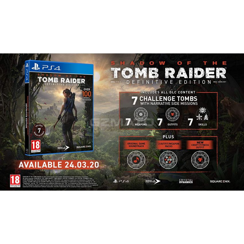 Shadow of the Tomb Raider: Definitive Edition - PlayStation 4