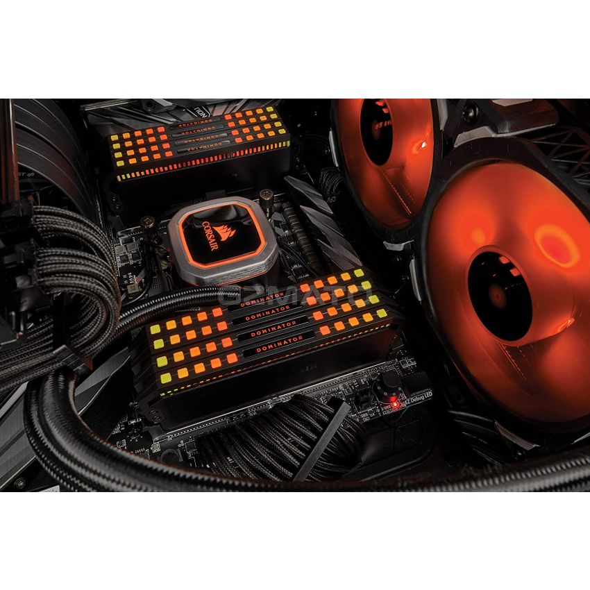 Corsair Dominator Platinum RGB 16GB (2x8GB) DDR4 3200 (PC4-25600) C16 1.35V Desktop Memory