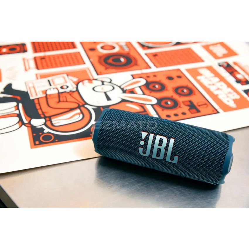 JBL - Flip 7 Portable Waterproof Wireless Speaker - White