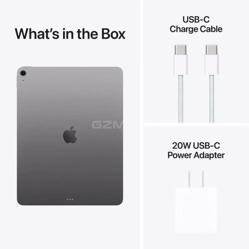 Apple - 13-inch iPad Air M3 chip Wi-Fi + Cellular 128GB - Space Gray