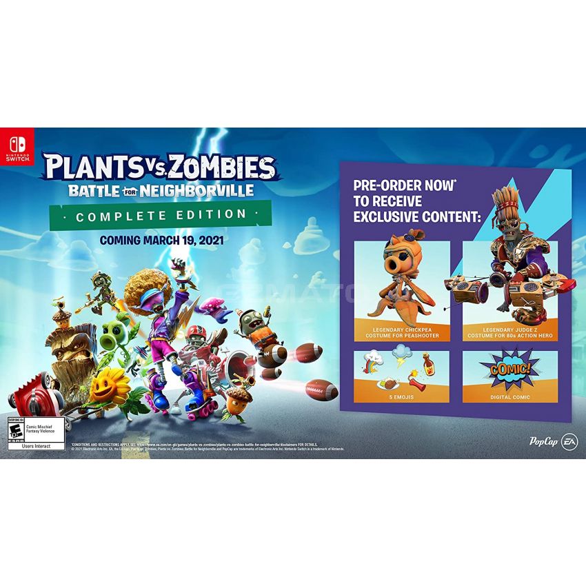 Plants Vs Zombies Battle for Neighborville Complete Edition - Nintendo Switch