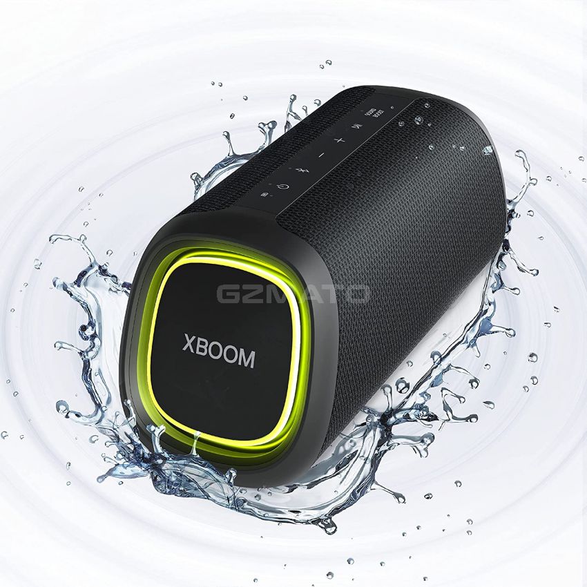 LG XBOOM Go Portable Bluetooth Speaker XG7QBK - LED Lighting and up to 24-Hour Battery, Black