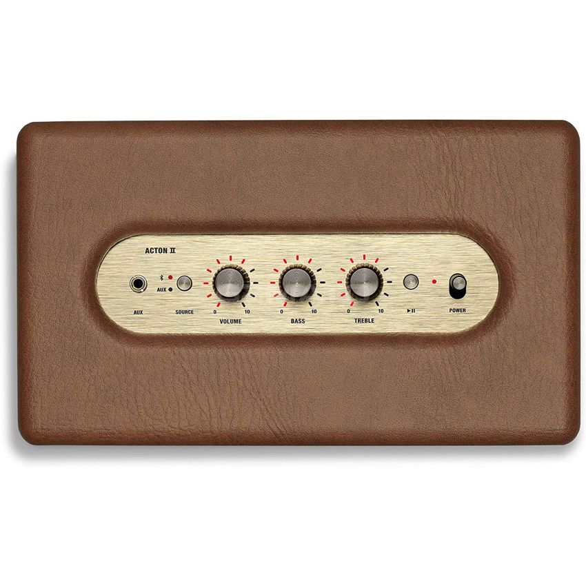 Marshall Acton II Bluetooth Speaker, Brown