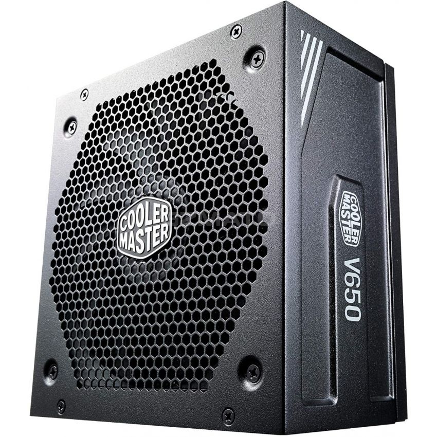 Cooler Master V650 Gold V2 Full Modular,650W, 80+ Gold Efficiency, Semi-fanless Operation, 16AWG PCIe high-Efficiency Cables
