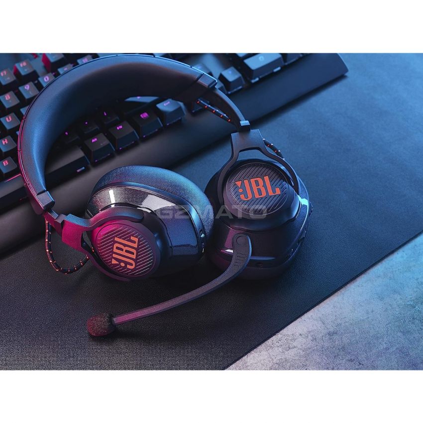 JBL Quantum 600, Wireless Over-Ear Performance Gaming Headset, Black