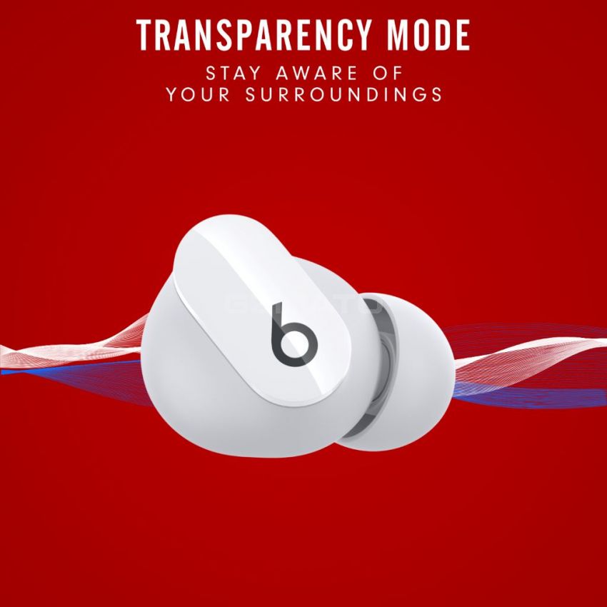 Beats Studio Buds – True Wireless Noise Cancelling Bluetooth Earbuds-White