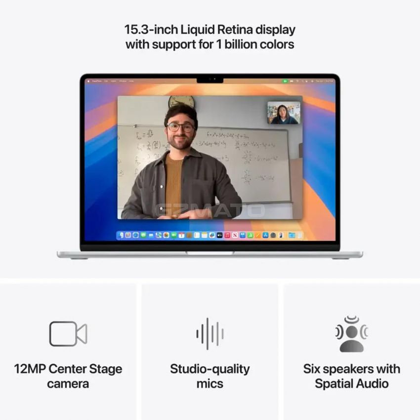 Apple - 15-inch MacBook Air M4 chip 512GB SSD 24GB Memory 10-Core CPU 10-Core GPU Built for Apple Intelligence - Silver