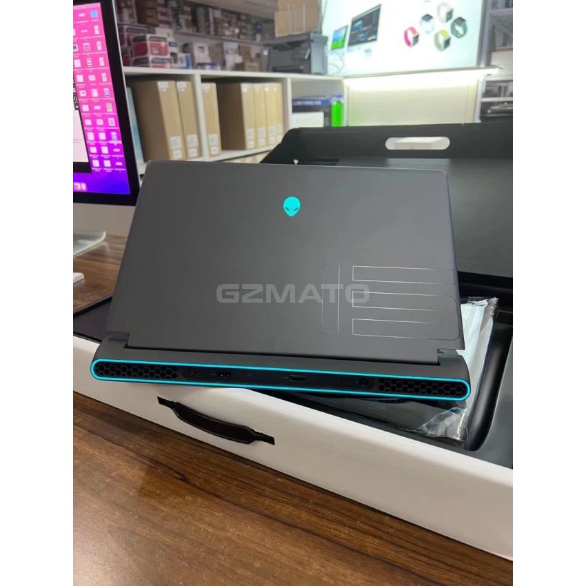 Alienware m15 R7 Gaming Laptop - 15.6-inch, AMD Ryzen R7-5800H,16GB RAM, 512GB SSD, NVIDIA GeForce RTX 3050Ti, 165Hz Full HD Display, Bluetooth, HDMI, USB-C, Wi-Fi 6, Windows 10 Home - Black
