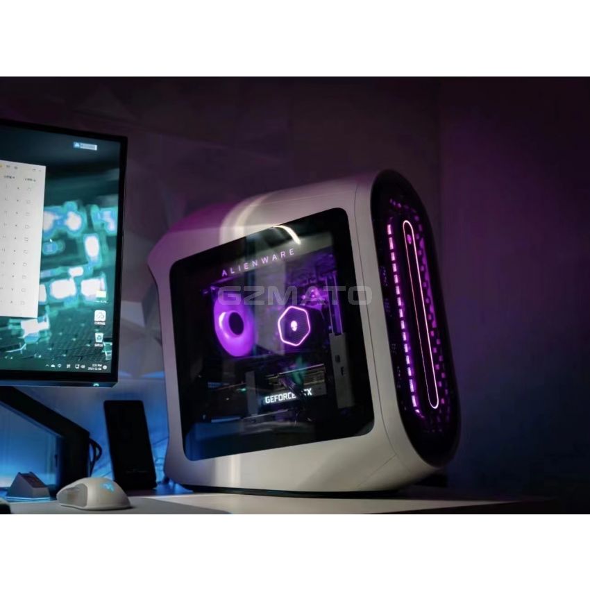 Alienware Aurora R13-9788TW Core i7-12700KF 12th Gen Gaming Tower (32GB, 1TB HDD, 512GB SSD, NVIDIA GeForce RTX 3080Ti, Windows 11 Home, Lunar Light) 