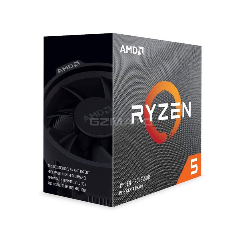 AMD Ryzen 5 3600 6-Core, 4.2 GHz 12-Thread Unlocked Desktop Processor with Wraith Stealth Cooler
