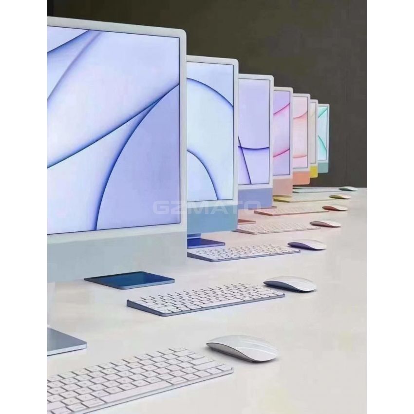 Refurbished 24-inch iMac (Apple M3 Chip, 10-Core GPU) - Blue