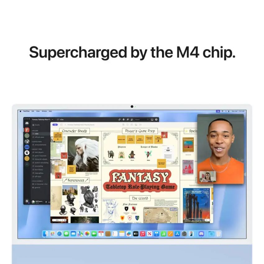 Apple - iMac 24-inch All-in-One 512GB SSD - M4 chip 10-Core CPU - 10-Core GPU - Built for Apple Intelligence - (Latest Model)