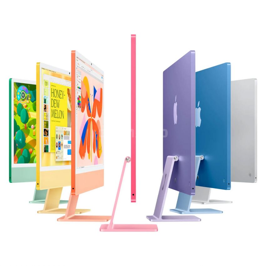 Apple - iMac 24-inch All-in-One 512GB SSD - M4 chip 10-Core CPU - 10-Core GPU - Built for Apple Intelligence - (Latest Model)
