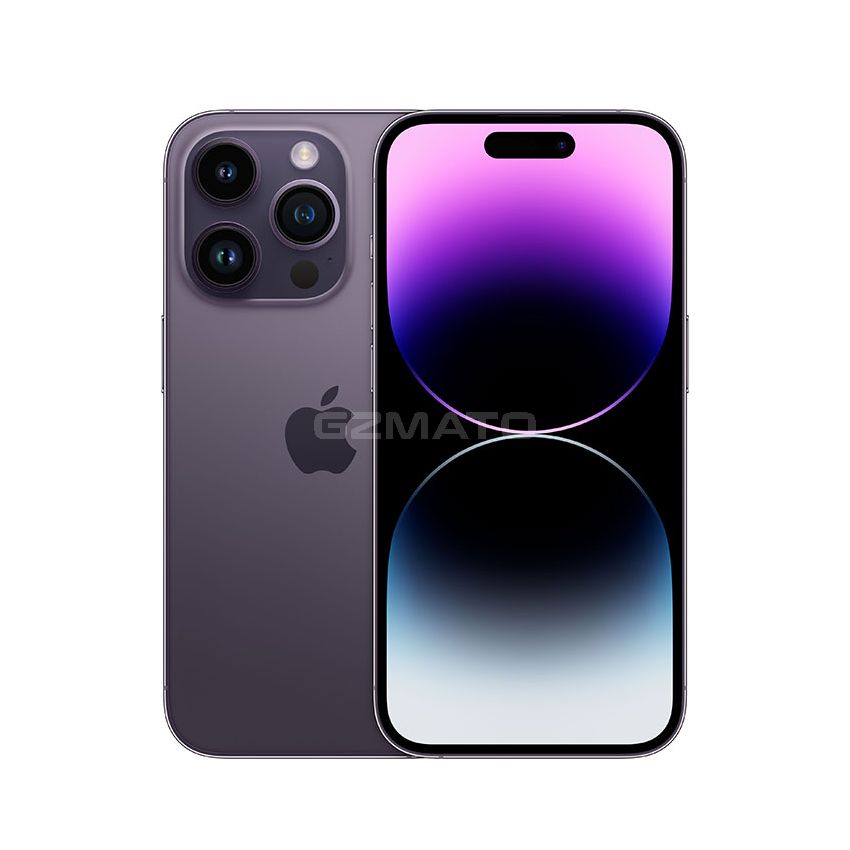 Apple - iPhone 14 Pro 5G 256GB 6.1 Inches Factory Unlocked - Deep Purple