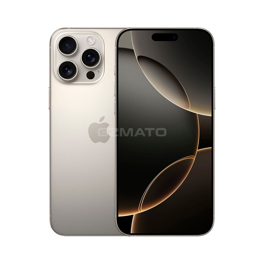 Apple - iPhone 16 Pro Max 256GB Factory Unlocked - Natural Titanium