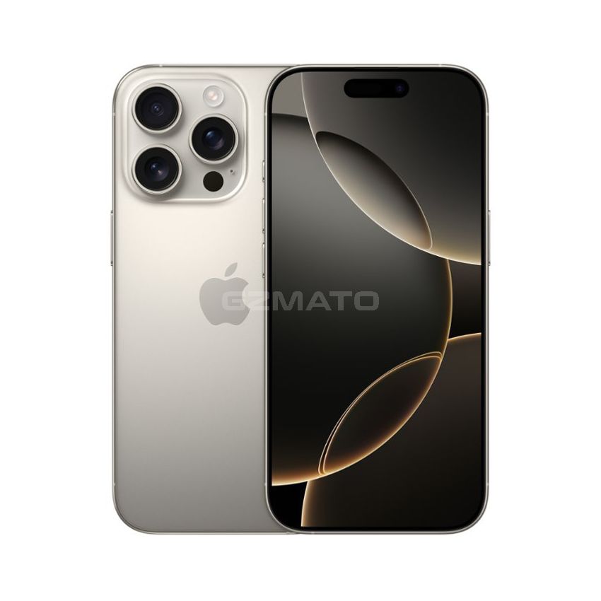 Apple - iPhone 16 Pro 128GB Factory Unlocked - Natural Titanium