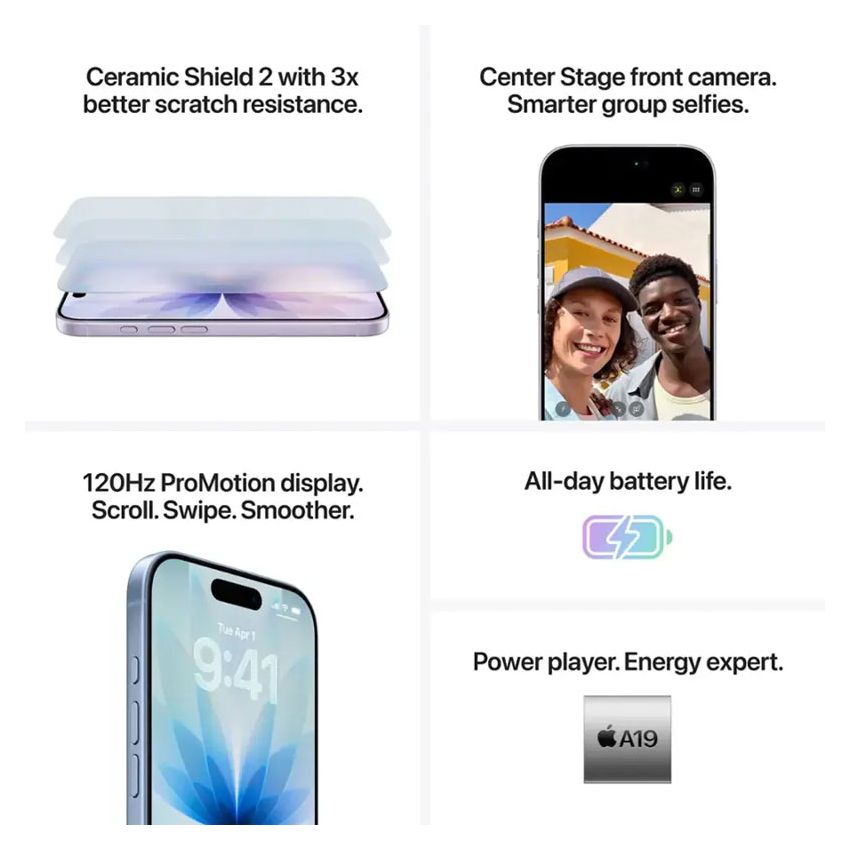Apple - iPhone 17 - 256GB - Factory Unlocked - Sage