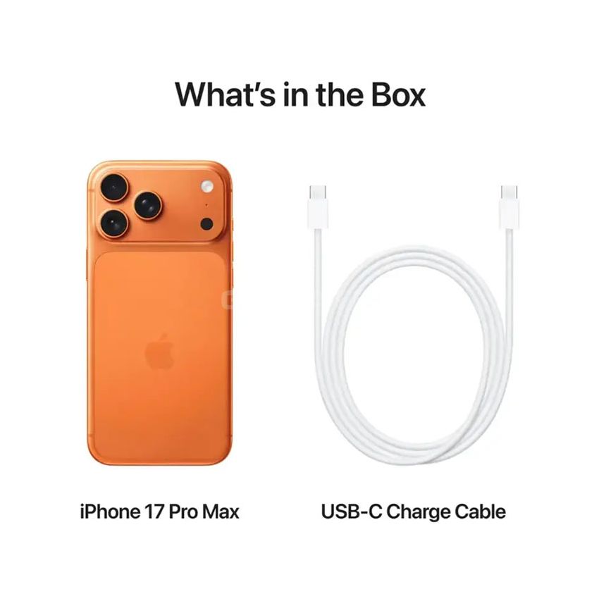 Apple - iPhone 17 Pro Max - 512GB - Factory Unlocked - Cosmic Orange