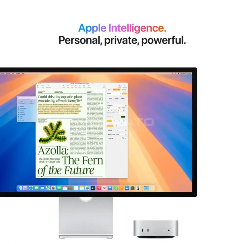 Apple - Mac mini Desktop - M4 Pro chip - 512GB SSD - 24GB Memory - 12-Core-CPU - 16-Core-GPU - Built for Apple Intelligence - Silver