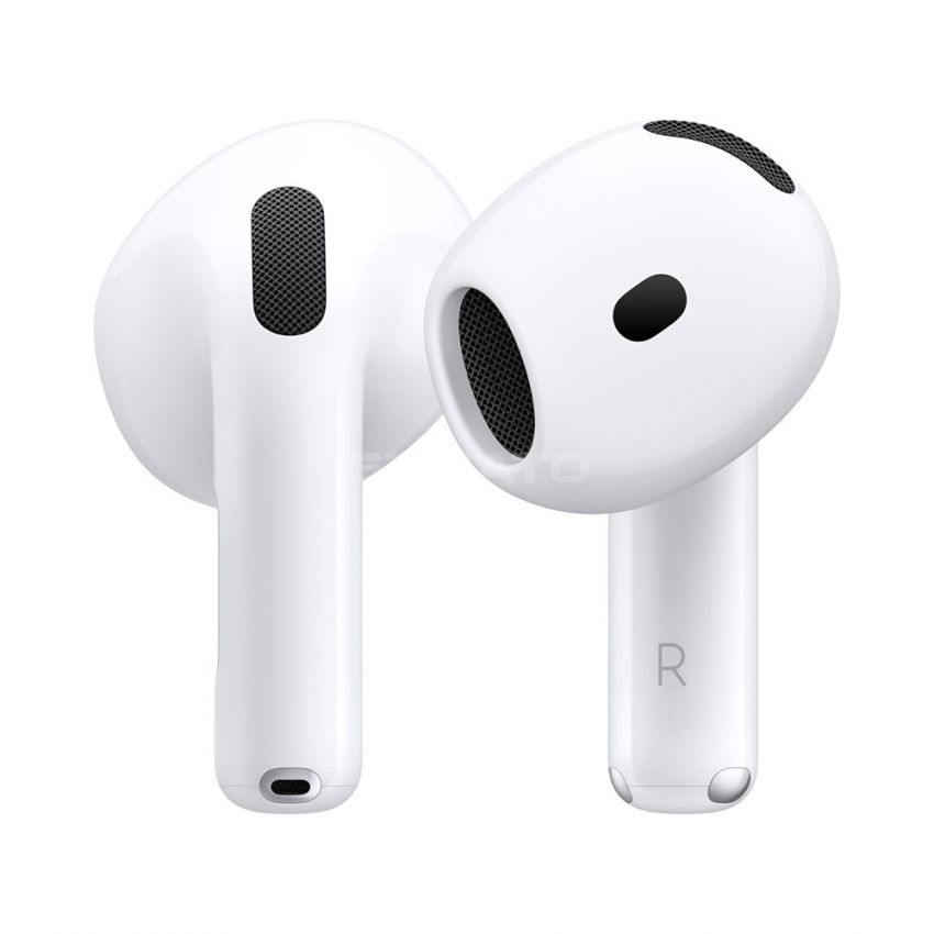 Apple - AirPods 4 with Active Noise Cancellation - White