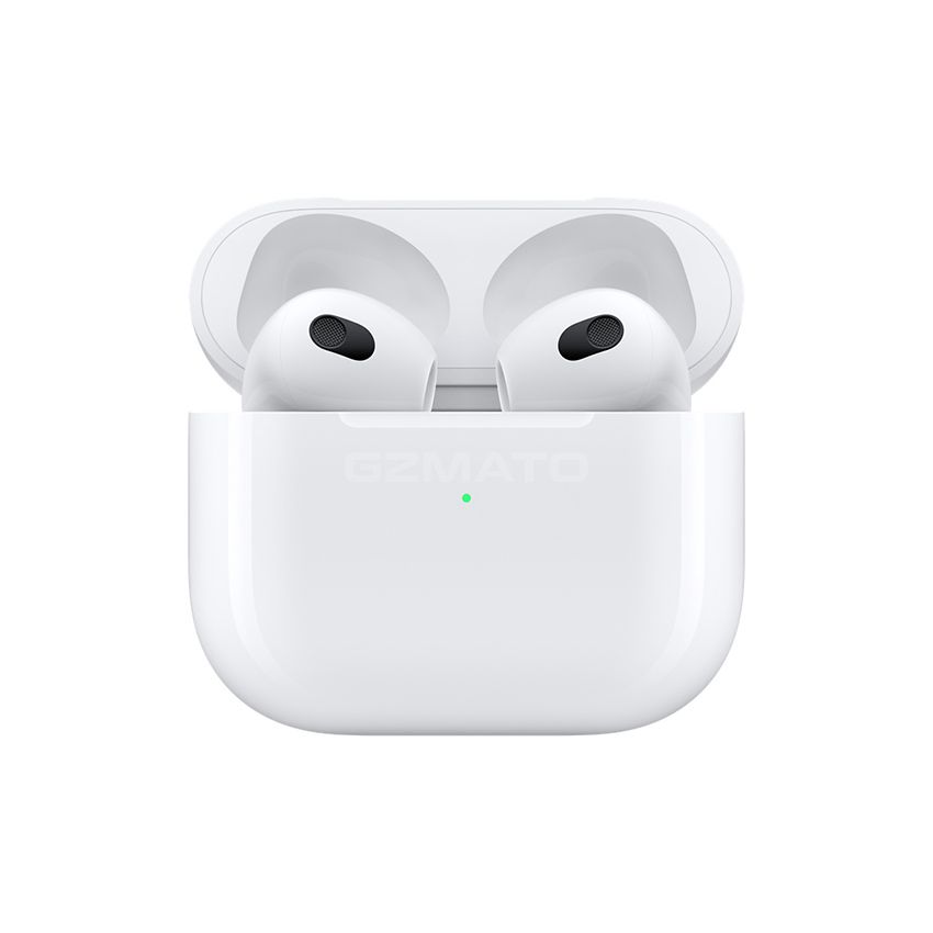 Apple 3rd Generation AirPods H1 headphone chip IPX4 Bluetooth 5.0 Amazing sound quality with Adaptive EQ