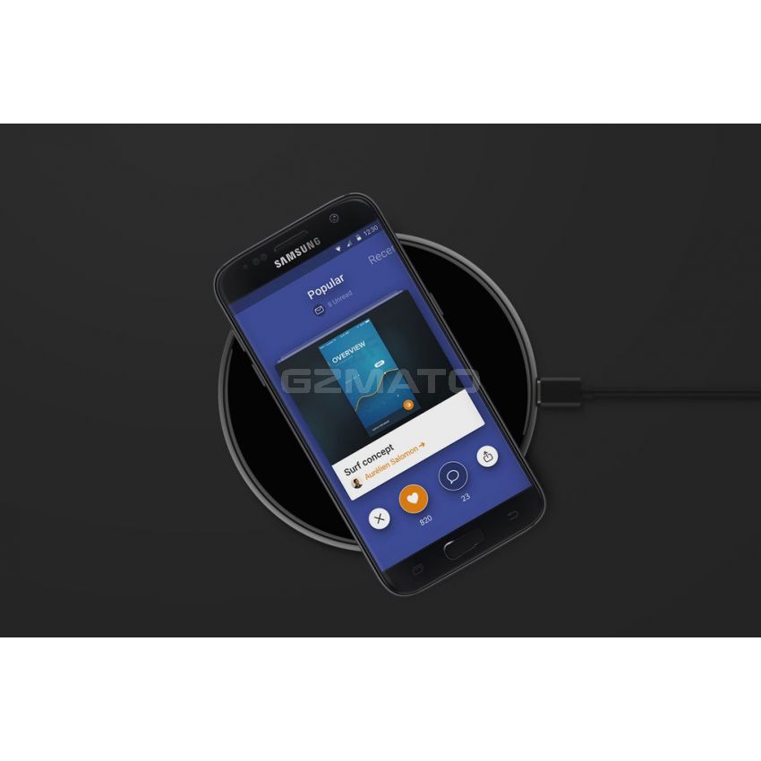 LevPower X Qi Certified 10W Wireless Charger