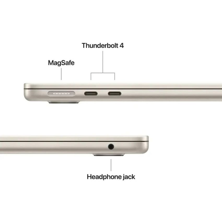 Apple - 13-inch MacBook Air M4 chip 512GB SSD 24GB Memory -10-Core CPU 10-Core GPU Built for Apple Intelligence - Starlight