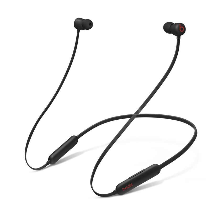 Beats Flex Wireless Earbuds – Apple W1 Headphone Chip, Magnetic Earphones, Class 1 Bluetooth, 12 Hours of Listening Time, Built-in Microphone - -Black