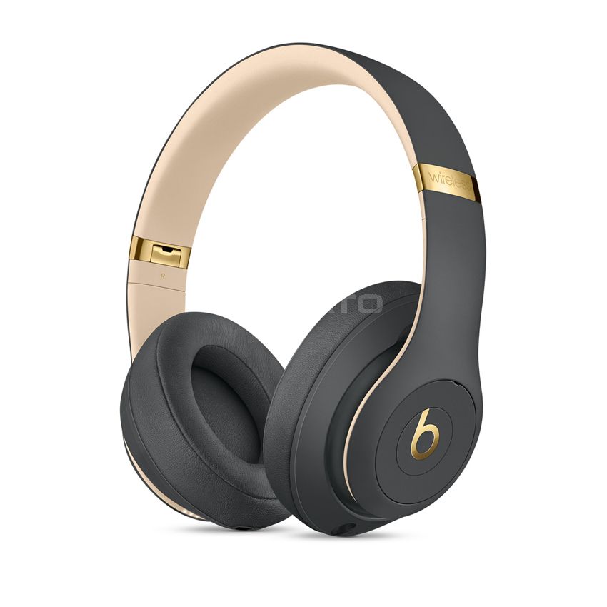 Beats Studio3 Wireless Noise Cancelling Over-Ear Headphones - Apple W1 Headphone Chip, Class 1 Bluetooth, 22 Hours of Listening Time, Built-in Microphone - -Grey
