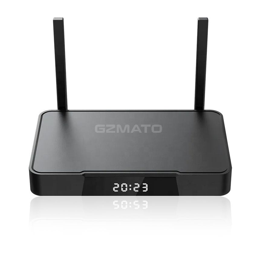 Skyline Prime Android Steaming Quad Core 4K TVBOX Dual Band Wi-Fi Smart Media Player - Space Gray