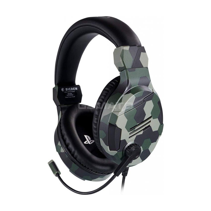 Stereo Gaming Haeadset - PlayStation White, Blue, Black, Camouflage color