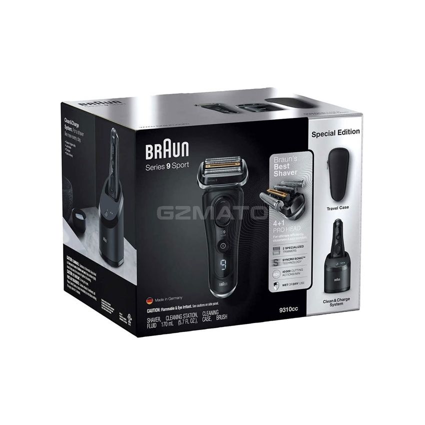 Braun Series 9 Shaver with Clean and Charge System 9310CC