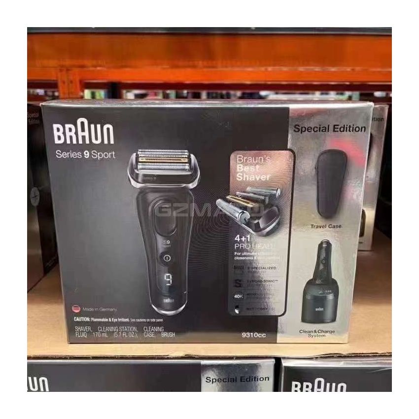 Braun Series 9 Shaver with Clean and Charge System 9310CC