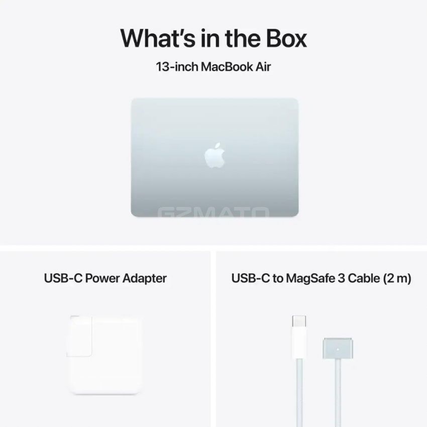 Apple - 13-inch MacBook Air M4 chip 512GB SSD 24GB Memory -10-Core CPU 10-Core GPU Built for Apple Intelligence - Sky Blue