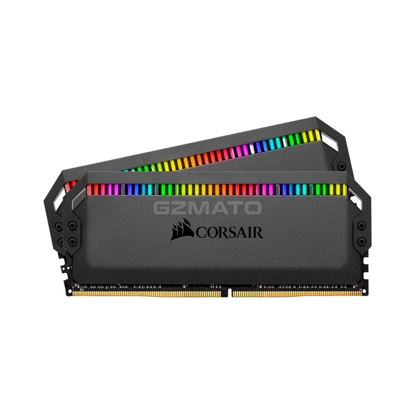 Corsair Dominator Platinum RGB 32GB (2x16GB) DDR4 3200 (PC4-25600) C16 1.35V Desktop Memory