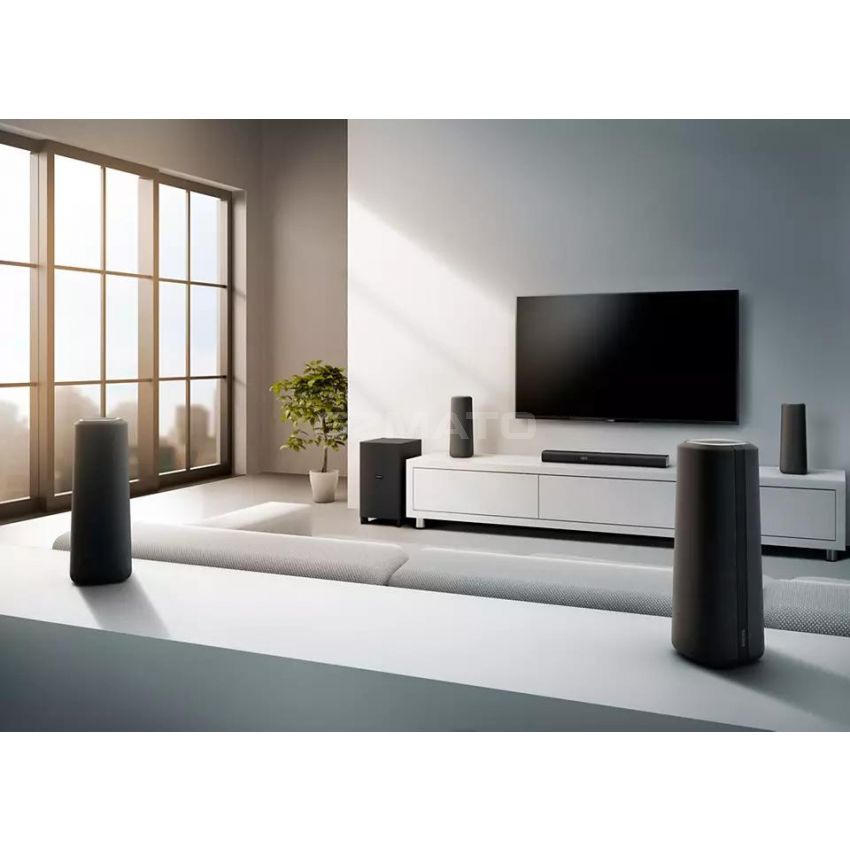 Philips CS5530B Zenit cinema speakers 5.1 Bluetooth NFC HDMI 4K2K pass-through for ultra HD content enjoyment