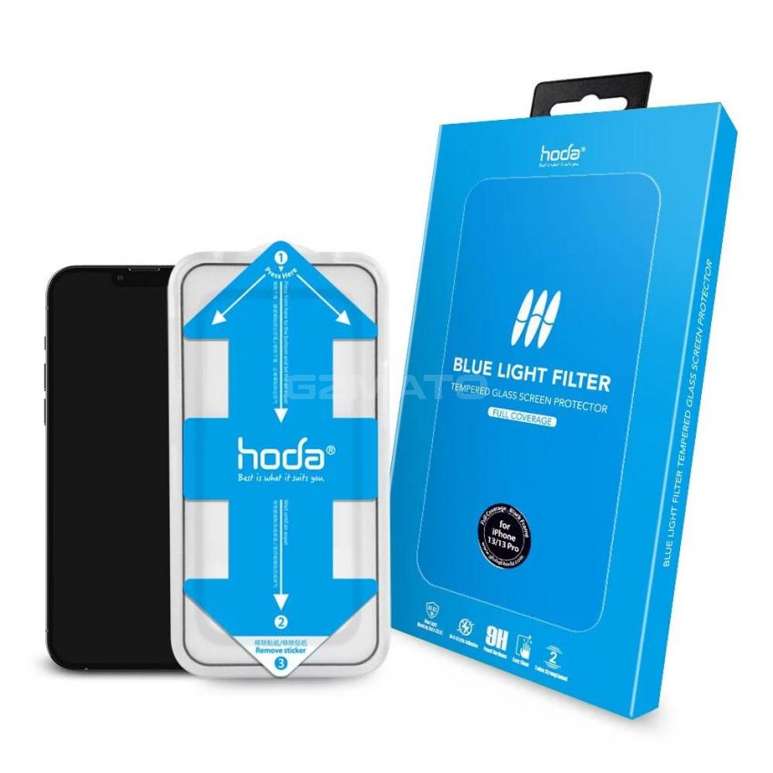 Hoda Eye Protection (Blue Light Filter) Full Coverage Glass Screen Glass Screen Protector 5.4