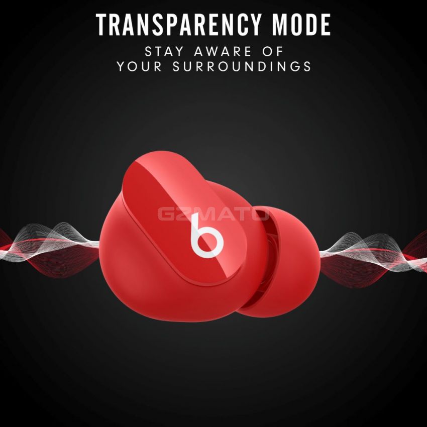 Beats Studio Buds – True Wireless Noise Cancelling Bluetooth Earbuds-Red