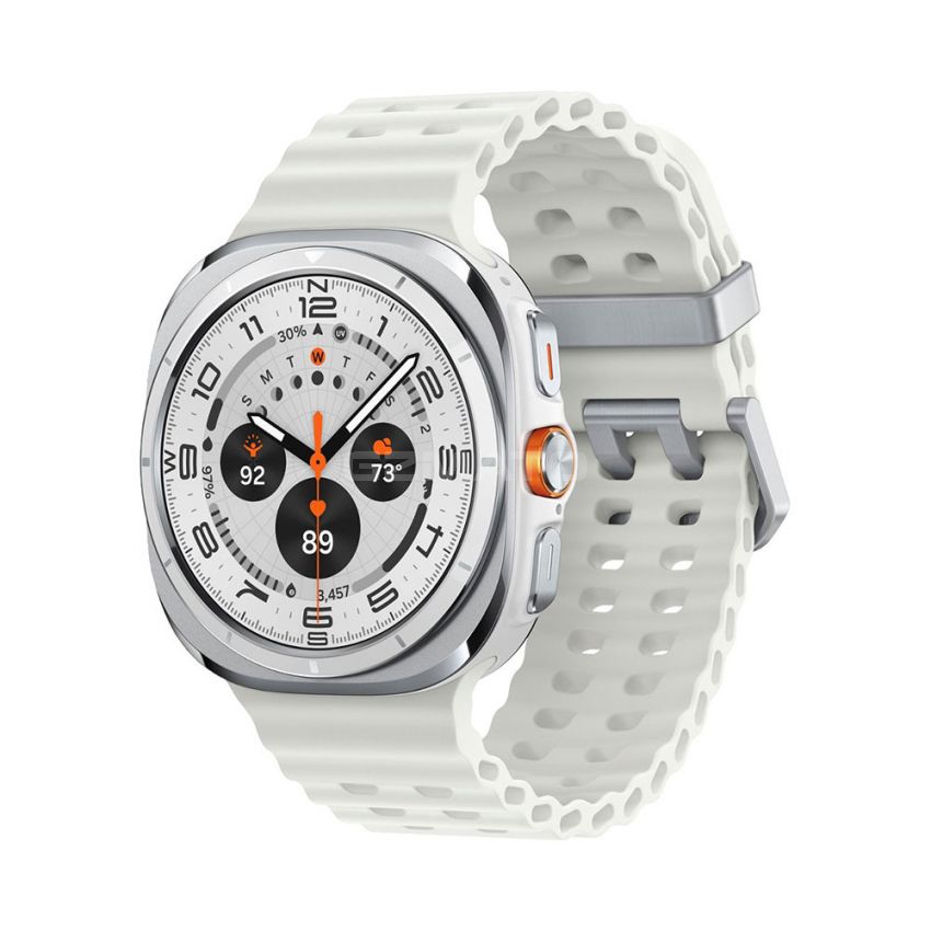 Samsung - Galaxy Watch Ultra 47mm LTE Titanium Smartwatch - Titanium White